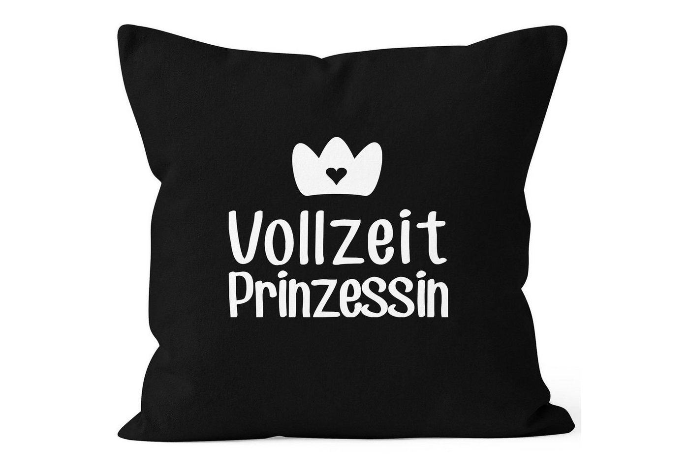 MoonWorks Dekokissen Kissenbezug Vollzeit Prinzessin Kissen-Hülle Deko-Kissen 40x40 MoonWorks® von MoonWorks