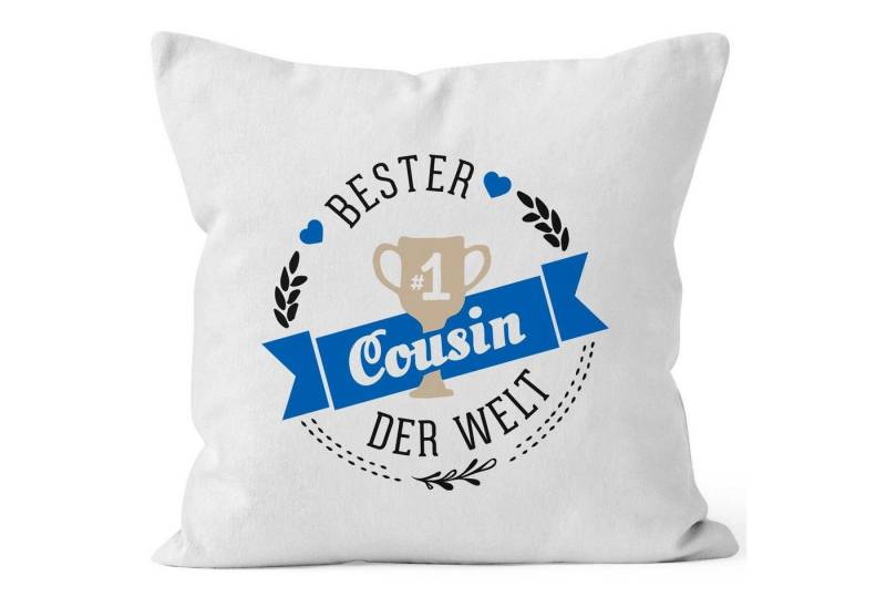MoonWorks Dekokissen Kissenbezug {bester_t_[object Object]} [object Object] der Welt Geschenk für [object Object] Baumwolle MoonWorks® von MoonWorks