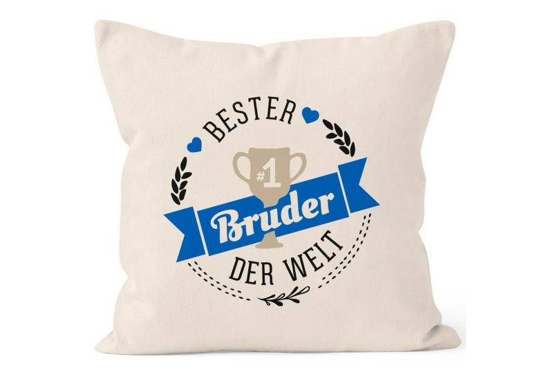 MoonWorks Dekokissen Kissenbezug {bester_t_[object Object]} [object Object] der Welt Geschenk für [object Object] Baumwolle MoonWorks® von MoonWorks
