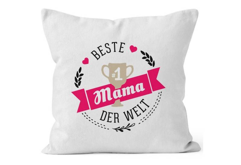 MoonWorks Dekokissen Kissenbezug {bester_t_[object Object]} [object Object] der Welt Geschenk für [object Object] Baumwolle MoonWorks® von MoonWorks