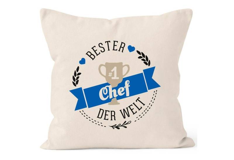 MoonWorks Dekokissen Kissenbezug {bester_t_[object Object]} [object Object] der Welt Geschenk für [object Object] Baumwolle MoonWorks® von MoonWorks