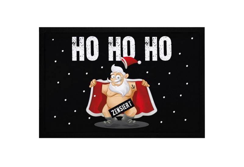 MoonWorks Fußmatte Fußmatte Weihnachten lustig Weihnachtsmann zensiert Bedruckt, rechteckig MoonWorks Fußmatte Fußmatte Weihnachten lustig Weihnachtsmann zensiert Bedruckt, rechteckig von MoonWorks