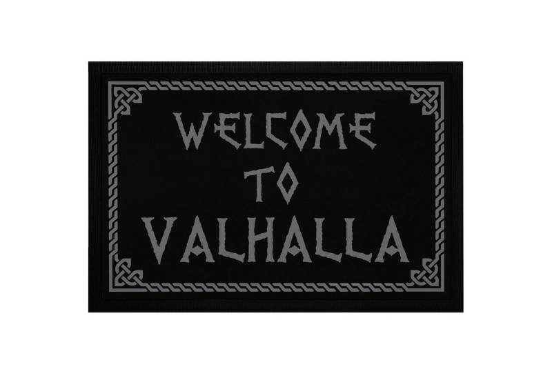 MoonWorks Fußmatte Fußmatte mit Spruch Welcome to Valhalla Wikinger Viking Willkommen, rechteckig MoonWorks Fußmatte Fußmatte mit Spruch Welcome to Valhalla Wikinger Viking Willkommen, rechteckig von MoonWorks