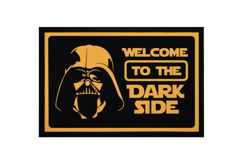 MoonWorks Fußmatte Fußmatte mit Spruch Welcome to the Dark Side Film-Parodie rutschfest, rechteckig von MoonWorks