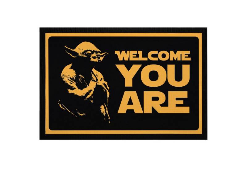 MoonWorks Fußmatte Fußmatte mit Spruch Welcome you are Film Science Fiction Parodie, rechteckig von MoonWorks