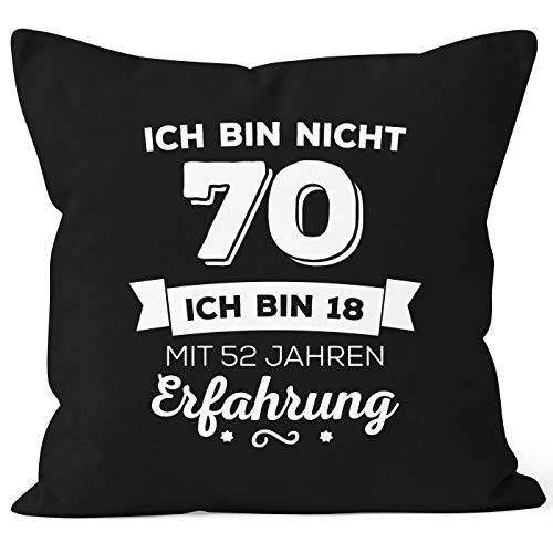 Schwarzes Spruchkissen für Gamer - Schlaf? Ich bin Gamer