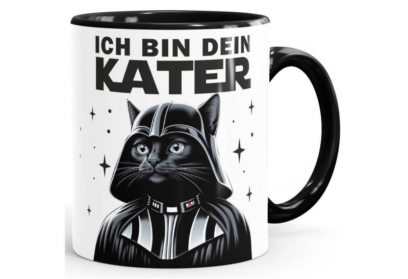 MoonWorks Tasse Kaffee-Tasse Ich bin dein Kater Wortspiel Filmzitat Parodie Geschenke, Keramik MoonWorks Tasse Kaffee-Tasse Ich bin dein Kater Wortspiel Filmzitat Parodie Geschenke, Keramik von MoonWorks