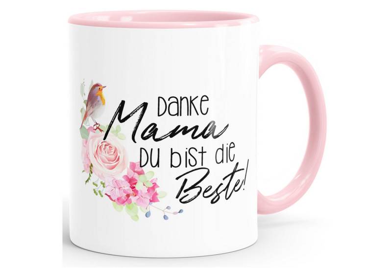 MoonWorks Tasse Kaffee-Tasse Muittertagsgeschenk Danke Mama du bist die Beste, Keramik MoonWorks Tasse Kaffee-Tasse Muittertagsgeschenk Danke Mama du bist die Beste, Keramik von MoonWorks