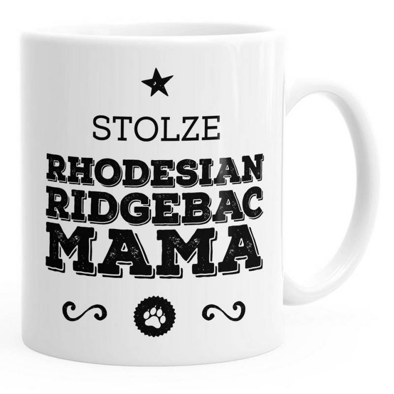 MoonWorks Tasse Kaffee-Tasse Stolze [object Object] Mama [object Object] Besitzerin Hundebesitzerin MoonWorks®, Keramik von MoonWorks