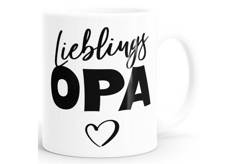 MoonWorks Tasse Kaffeetasse Lieblings Opa MoonWorks®, Keramik von MoonWorks