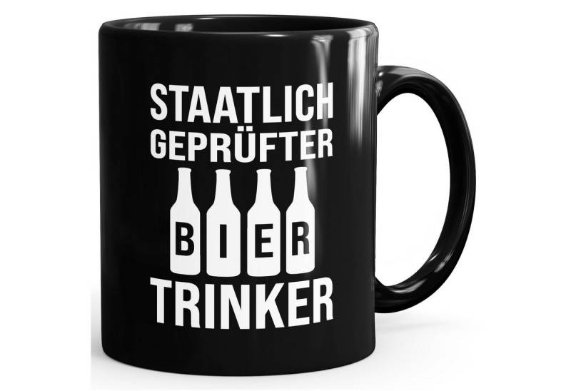 MoonWorks Tasse Tasse Spruch – Staatlich geprüfter Biertrinker – für das Oktoberfest, Keramik MoonWorks Tasse Tasse Spruch – Staatlich geprüfter Biertrinker – für das Oktoberfest, Keramik von MoonWorks