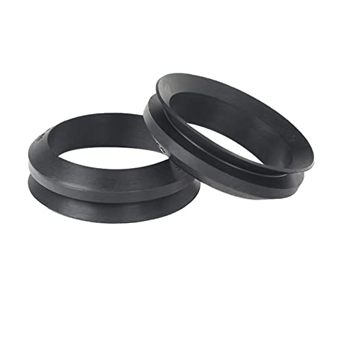 5 Stück VS-60 Nitrilkautschuk Rotierender Wasserdichtungs-Dichtring, VS-Typ Hydraulische Kolben Axial V-Ringe von Moonbaby