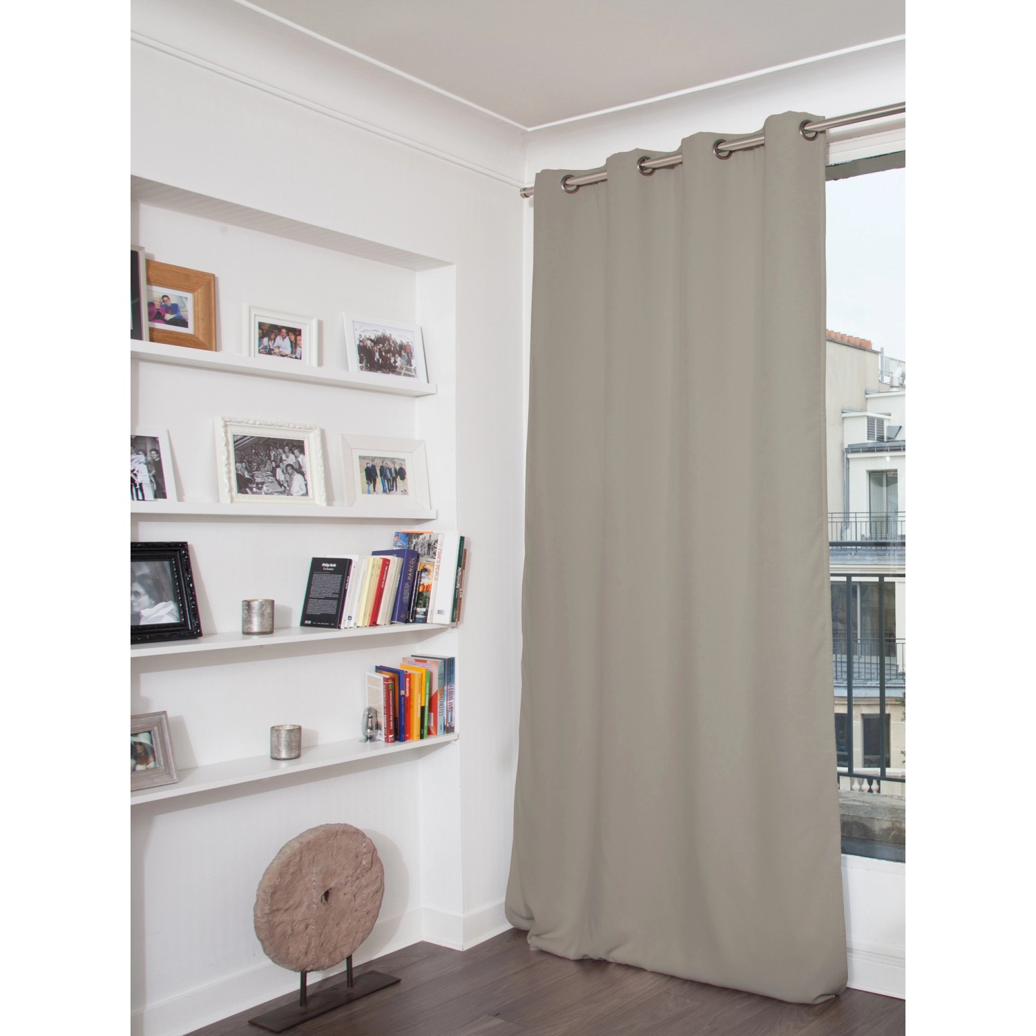 Moondream Verdunkelungsvorhang Taupe 260 cm x 145 cm von Moondream