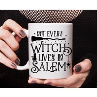 Nicht Jede Hexe Lebt in Salem Becher, Hexenbecher, Hexe, Halloween Hexerei, Kaffeetasse, Halloween, Wicca, Hexen Teetasse von MoonlitWonderland