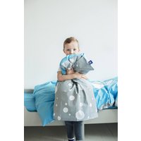 Bio Kopfkissenbezug Kinder Bettwäsche/Blau Kissenbezug Kinder-Kissenbezug Für Jungen Und Mädchen von MoonsiePlanet