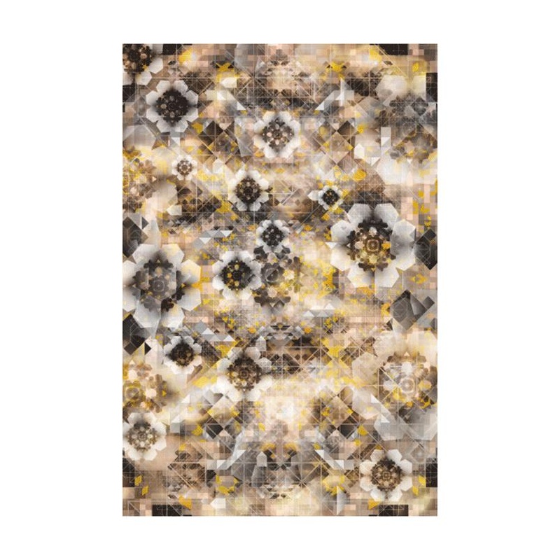 Moooi Carpets - Digit Glow Teppich 200x300cm - braun/gelb von Moooi Carpets