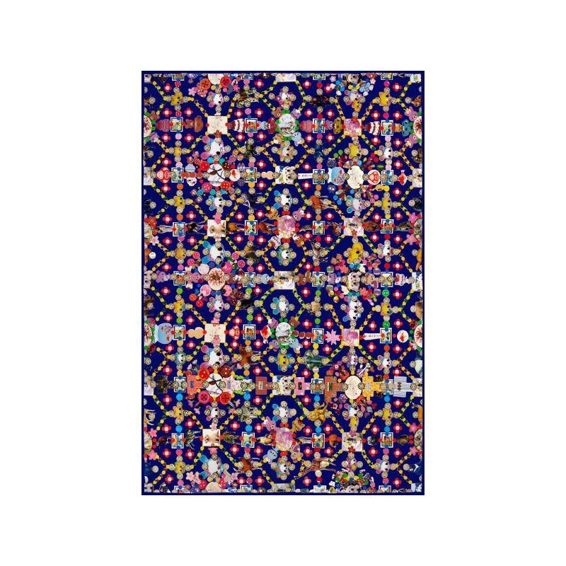 Moooi Carpets - Obsession Teppich 200x300cm - blau von Moooi Carpets