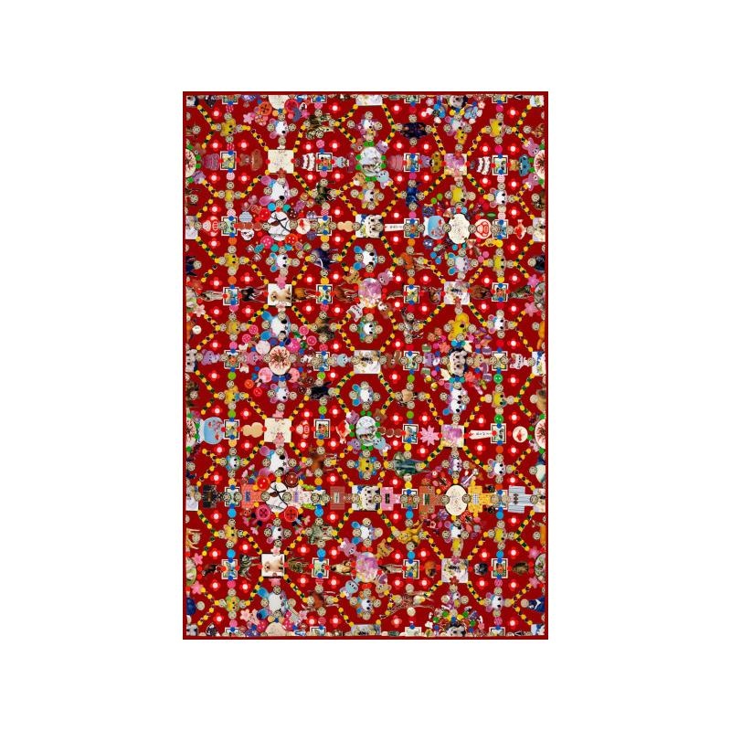 Moooi Carpets - Obsession Teppich 200x300cm - rot von Moooi Carpets