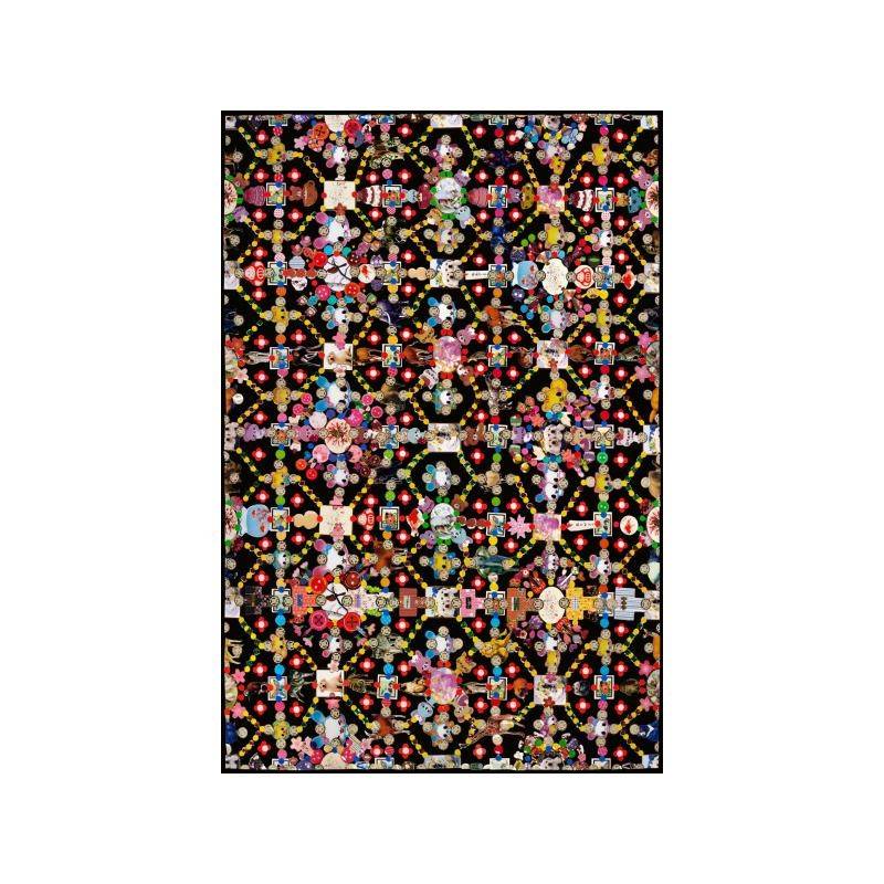 Moooi Carpets - Obsession Teppich 200x300cm - schwarz von Moooi Carpets
