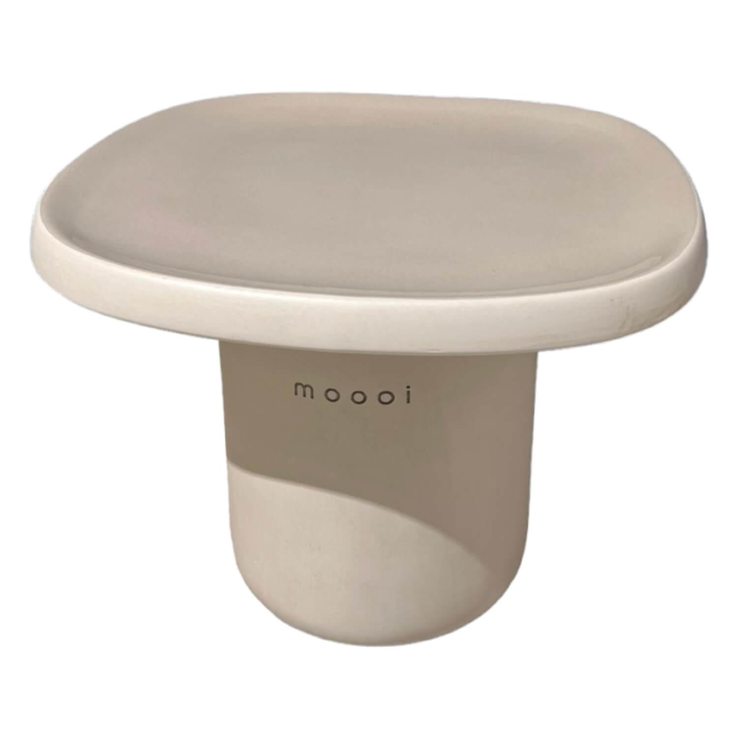 Beistelltisch Obon Table Square High Grey Terra Cotta von Moooi