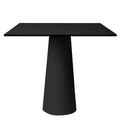 Moooi - Container Tisch quadratisch 70x70cm - schwarz/Laminat/H 70cm von Moooi