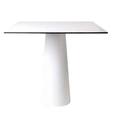 Moooi - Container Tisch quadratisch 70x70cm - weiß/Laminat/H 70cm von Moooi