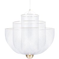 Moooi - Meshmatics LED-Kronleuchter Ø 90 cm, Stahl / Messing von Moooi