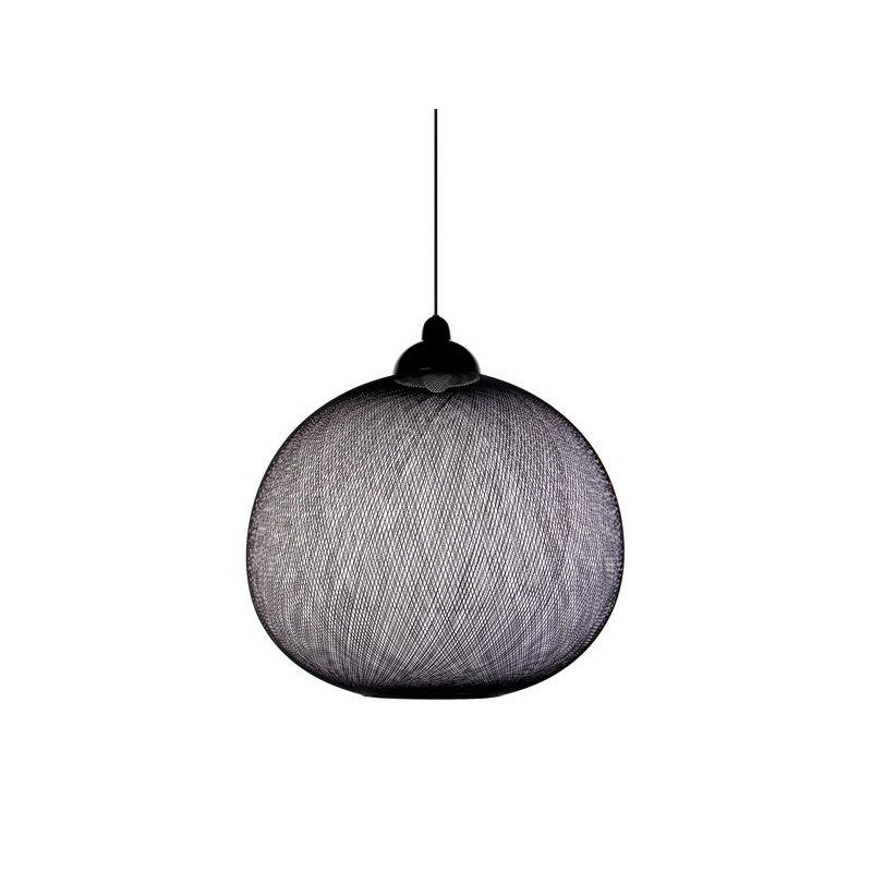 Moooi - Non Random Light Pendelleuchte - schwarz/Fiberglas/Ø 48cm von Moooi