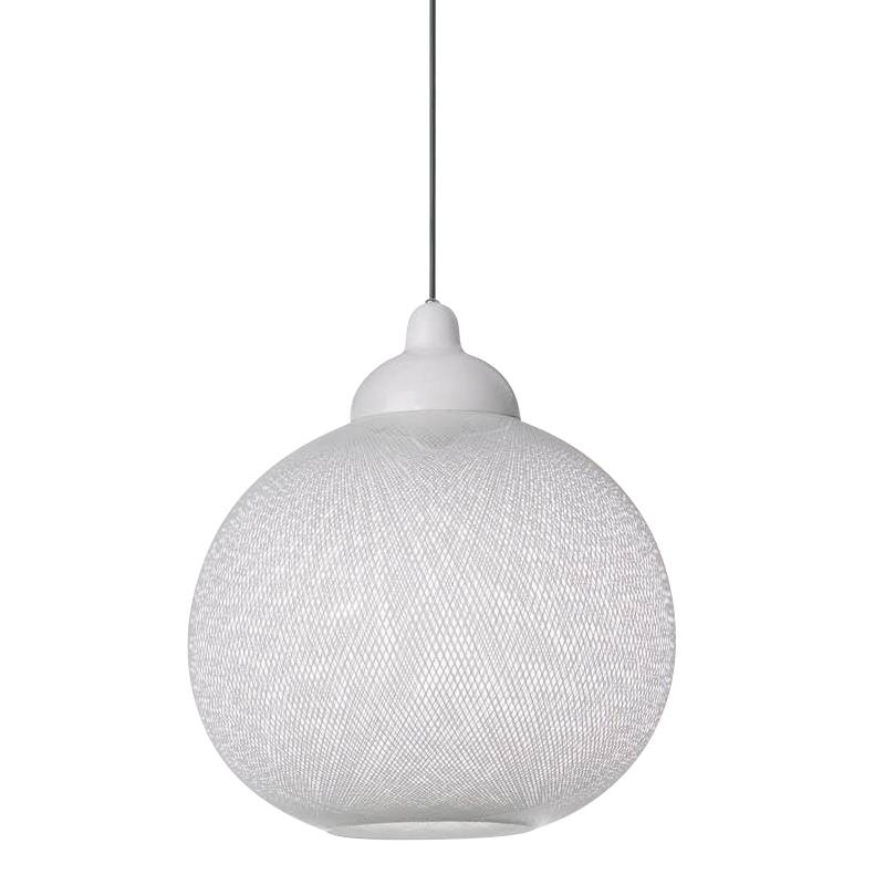 Moooi - Non Random Light Pendelleuchte - weiß/Fiberglas/Ø 48cm von Moooi