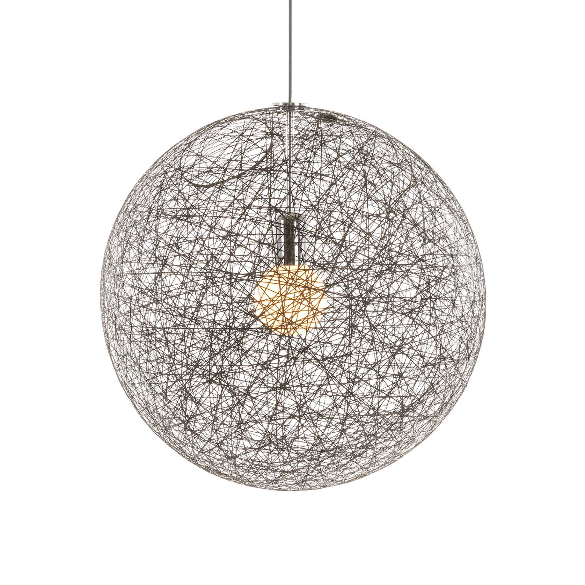 Moooi - Random Light II S LED Pendelleuchte - schwarz/H 50cm / Ø 50cm/2700K/805lm/CRI>90 von Moooi