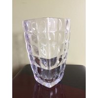Schwere Pasabahce Schokolade Bleifreie Vase Hergestellt in Der Türkei Kristallschleifen-Optik Glasvase/Spülmaschinenfest von MoorkashoP