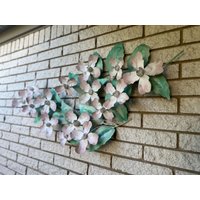 Vintage Floral Metall Wandbehang Dekor/Indoor-Outdoor Wand Terrasse Küsten Haus Vintage Floral Metall Wandbehang Dekor/Indoor-Outdoor Wand Terrasse Küsten Haus von MoorkashoP