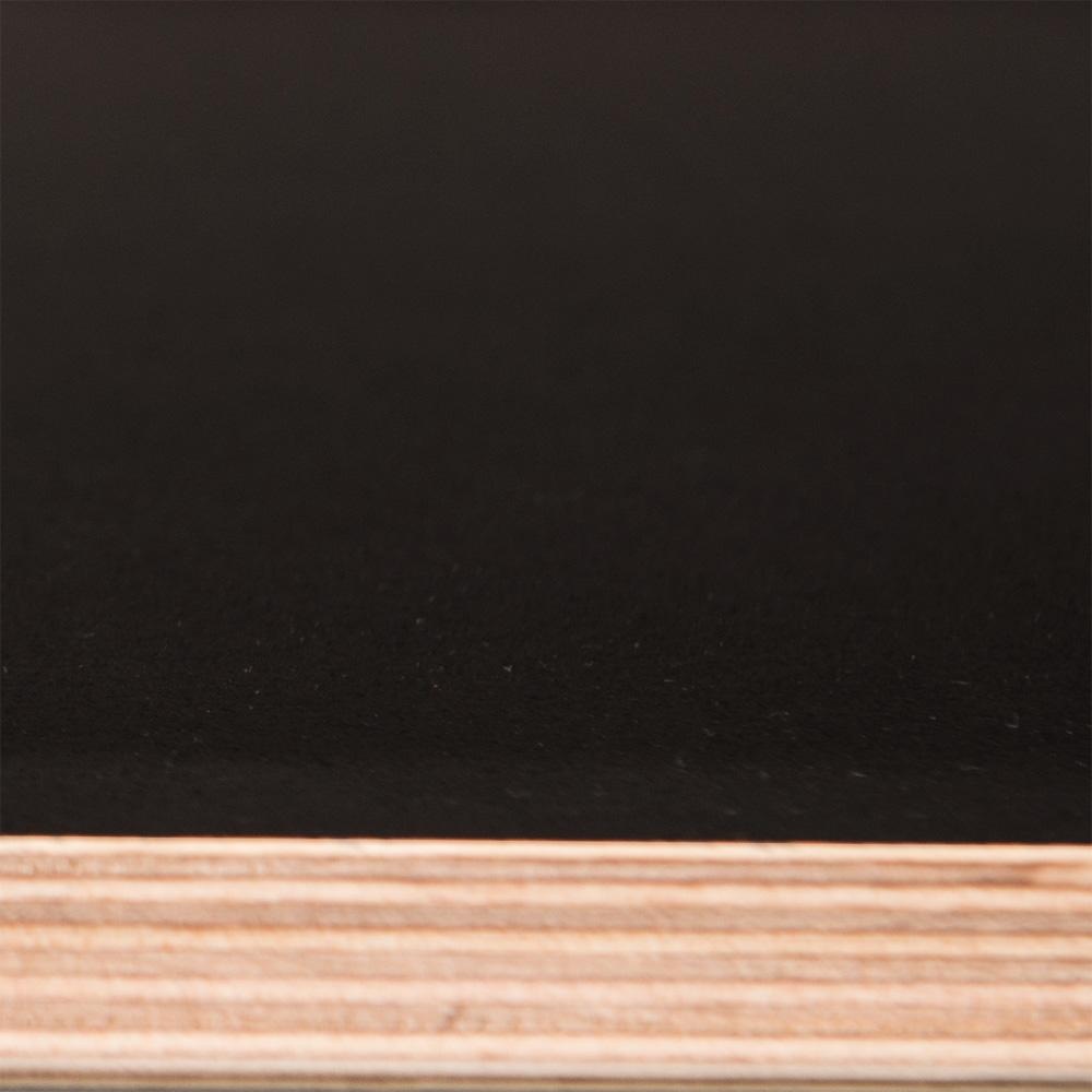 Moormann - FNP Regal System Stehpult - schwarz/FU Multiplex Birke/30.7x5.5x30.5cm/inkl. Fach für Stauraum von Moormann