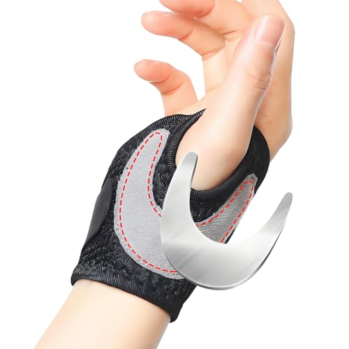 Daumenorthese für Arthritis & Gelenkinstabilität - Verstellbare Handgelenkstütze mit atmungsaktivem Material - Leicht & flexibel für Senioren, Sportler & Alltag von Moorstdel