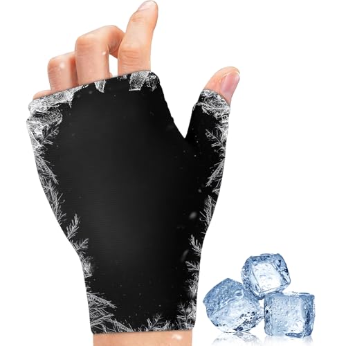 Moorstdel Kühlpads Gel Arthrose Handschuhe, Kalt Warm Kompresse fur Verstauchung, Schwellung, Schmerzen in Händen und Handgelenken, kühlhandschuhe chemotherapie fur Tenosynovitis, arthrose, Rheuma von Moorstdel