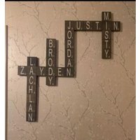 Scrabble Wandfliesen von MooseCrossingsShop