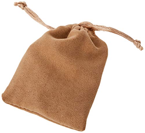 Mopec A190.13, beige Tasche 7,5 x 10 cm, Wildleder-Effekt, 10 Stück, Einheitsgröße von Mopec