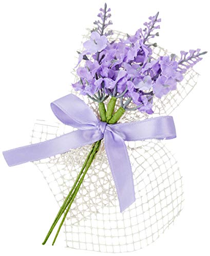 Mopec Blumenstrauß, Lavendel, 3 Zweige, Violett, Einheitsgröße von Mopec