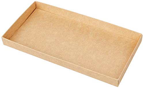 Mopec C22.61 Tablett aus Kraftpapier, 21,5 x 11 x 2 cm, mehrfarbig, 21,5 x 11 cm von Mopec