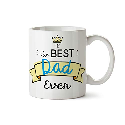 Mopec G300.3.3 Keramiktasse To The Best Dad Ever, Porzellan Mopec G300.3.3 Keramiktasse To The Best Dad Ever, Porzellan von Mopec