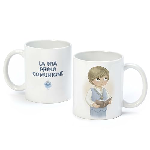 Mopec G95.5 Tasse Prima Kommunione Kind Weste und Bibel von Mopec