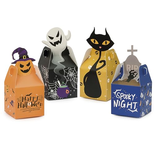 Mopec HE3 Packung mit 12 Schachteln für Halloween, 4 Modelle, 8 x 19 x 8 cm. Mopec HE3 Packung mit 12 Schachteln für Halloween, 4 Modelle, 8 x 19 x 8 cm. von Mopec