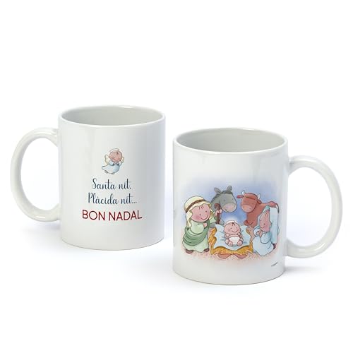 Mopec NG6.2 Keramiktasse Bon Nadal Pit & Pita Krippe von Mopec