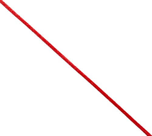 Mopec S462.14 Schnur, Maus, Rot, 2,5 mm x 50 m, Seide, mehrfarbig, Einheitsgröße von Mopec