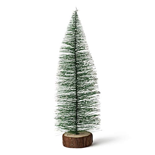 Mopec Großer Weihnachtsbaum 25 cm. mit Holzsockel, Holz, grün, Einheitsgröße von Mopec