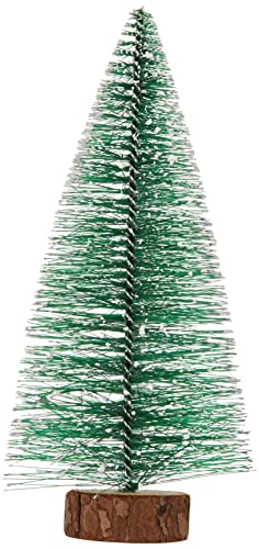 Mopec Weihnachtsbaum mittelgroß, 20 cm. mit Holzsockel, Holz, grün, Einheitsgröße von Mopec