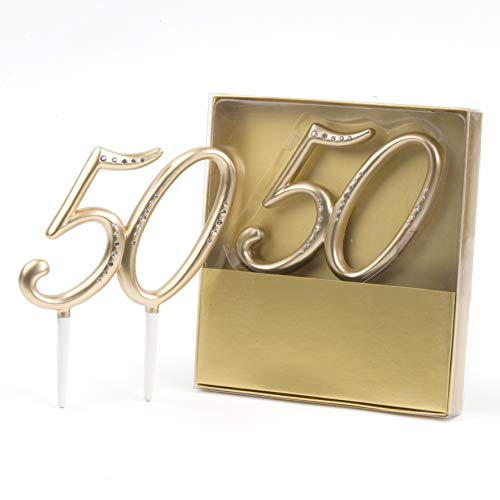 Mopec Y050 – Dekoration für Kuchen 50. Jahrestag, Pack von 1 Einheit von Mopec