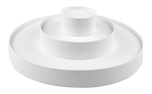 Mopec c33.01 Schmuckständer 3 Etagen Kuchen in Weiß, Pack von 1 Einheit Mopec c33.01 Schmuckständer 3 Etagen Kuchen in Weiß, Pack von 1 Einheit von Mopec