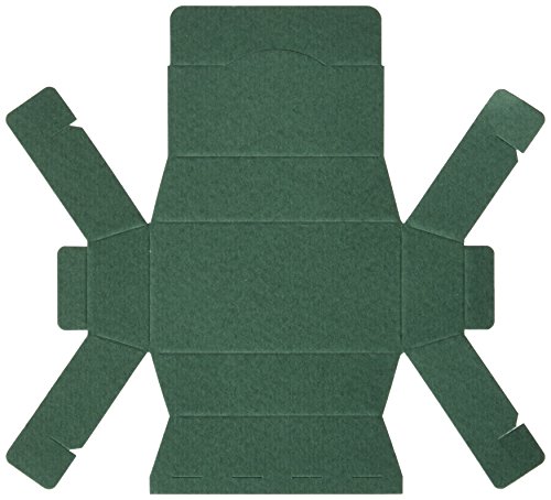 Mopec e209.22 – Box mit Pyramiden Form Basis Grün, 25-er Pack von Mopec
