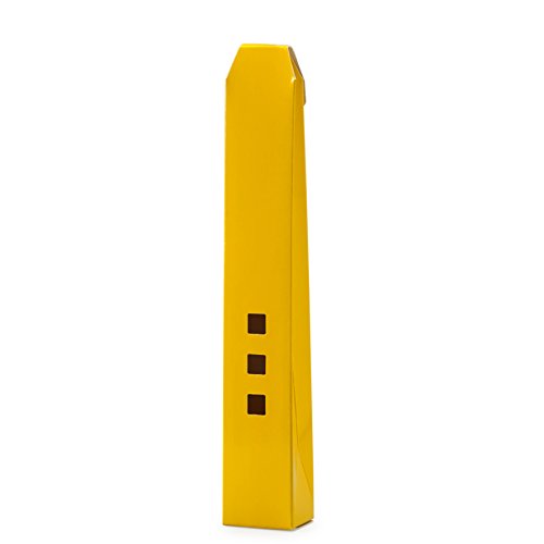 Mopec e333.06 – Box Hohe Lack gelb mit Fenster, 25-er Pack von Mopec